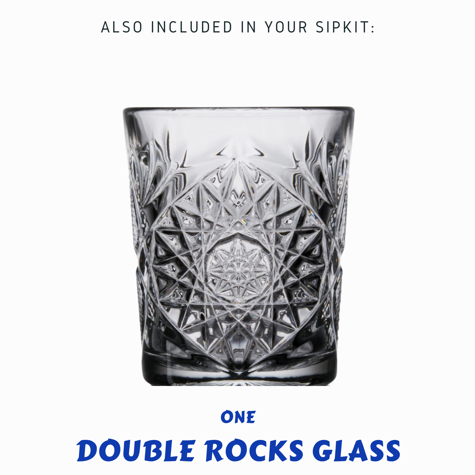 Mélange Jolie Scotch Old Fashioned Cocktail SipKit™ with ingredients and tools for crafting cocktails, including a double rocks glass and tonka-kola syrup.